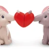 Figuren 2er-Set Love Elefanten in Geschenkbox