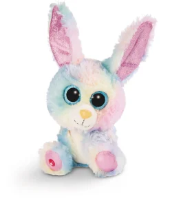 GLUBSCHIS Kuscheltier Hase Rainbow Candy 15cm