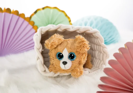 GLUBSCHIS Kuscheltier Hund Lollidog 15cm liegend