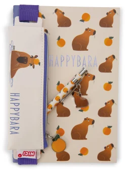 Kugelschreiber Capybara "Happybara" mit Anhänger