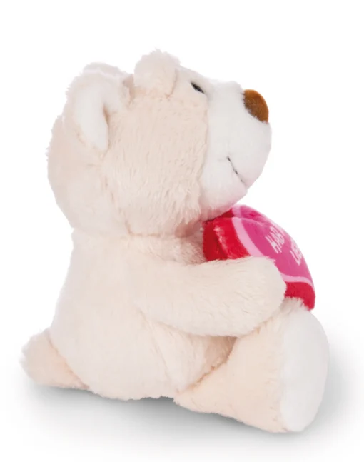 Kuscheltier Bär "Hab dich lieb"creme