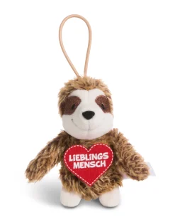 Kuscheltier Faultier "Lieblingsmensch" mit Loop