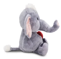 Kuscheltier Love Elefant mit Magnet Herz dunkelgrau NICI GREEN