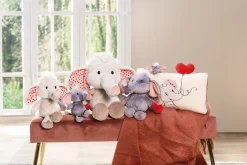 Kuscheltier Love Elefant hellgrau NICI GREEN