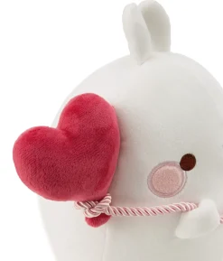 Kuscheltier MOLANG 12cm mit Herzballon