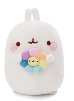 Kuscheltier MOLANG 24cm mit Regenbogenblume in Geschenkverpackung