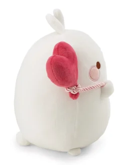 Kuscheltier MOLANG 24cm mit Herzballon in Geschenkverpackung