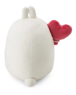 Kuscheltier MOLANG 24cm mit Herzballon in Geschenkverpackung