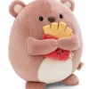 Kuscheltier mymochi Bär Nomo 16cm mit Pommes in Geschenkbox