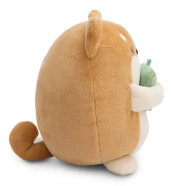 Kuscheltier mymochi Hund Hiro 16cm mit Bubble Tee in Geschenkbox