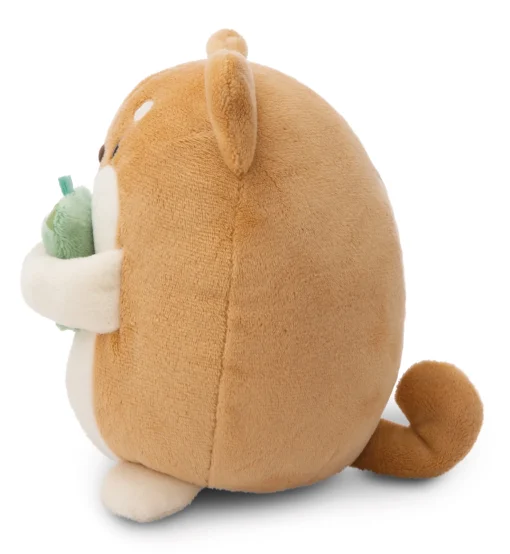 Kuscheltier mymochi Hund Hiro 16cm mit Bubble Tee in Geschenkbox