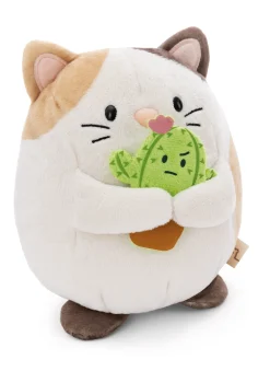 Kuscheltier mymochi Katze Angy 27cm mit Kaktus