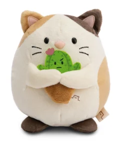 Kuscheltier mymochi Katze Angy 27cm mit Kaktus