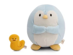 Kuscheltier mymochi Pinguin Waddle 27cm mit Ente