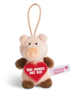 Kuscheltier Schwein "Hab dich sooo lieb" mit Loop