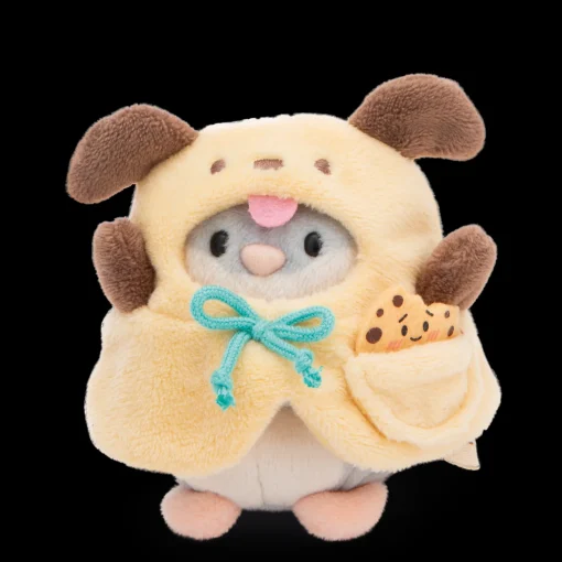 Kuscheltier Set mymochi Hamster Shai mit Keks u. Hundekostüm in Geschenkbox