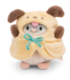 Kuscheltier Set mymochi Hamster Shai mit Keks u. Hundekostüm in Geschenkbox