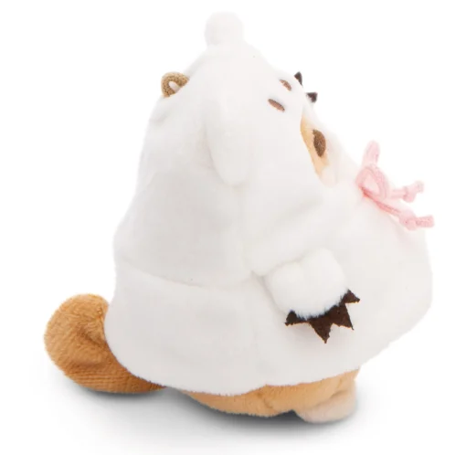 Kuscheltier Set mymochi Hund Hiro mit Bubble Tee u. Eisbärkostüm in Geschenkbox