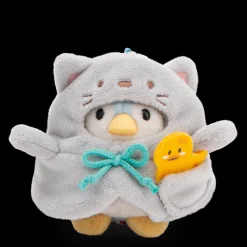 Kuscheltier Set mymochi Pinguin Waddle mit Ente u. Katzenkostüm in Geschenkbox
