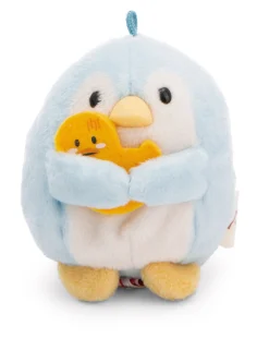 Kuscheltier Set mymochi Pinguin Waddle mit Ente u. Katzenkostüm in Geschenkbox