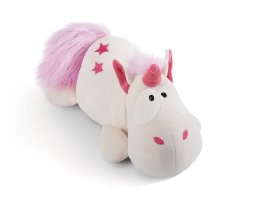 Liegendes Kuscheltier Einhorn Theodor soft