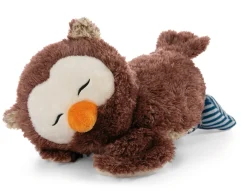 Liegendes Kuscheltier Eule Oscar