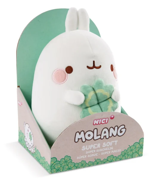 MOLANG 16cm mit Kleeblatt in Geschenkverpackung
