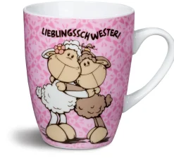 Porzellantasse "LIEBLINGSSCHWESTER!" Porzellan