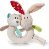 Pärchen Greifling Hase Tilli und Bär Taps