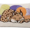 Rechteckiges Kissen Luchs & Lemur NICI GREEN