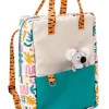 Rucksack mit kleinem Kuscheltier Koala