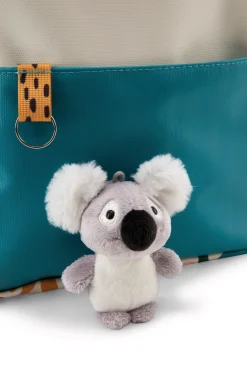 Rucksack mit kleinem Kuscheltier Koala