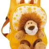 Rucksack mit Löwe Plüschtier