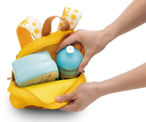 Rucksack mit Löwe Plüschtier