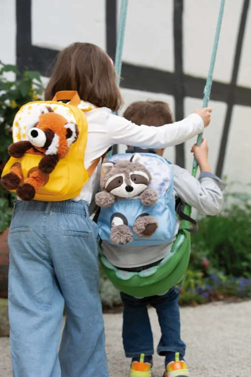 Rucksack mit Roter Panda Plüschtier