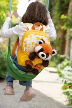 Rucksack mit Roter Panda Plüschtier