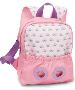 Rucksack mit Waschbär Plüschtier