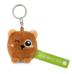 Schlüsselanhänger Bär „Du schaffst das!“
