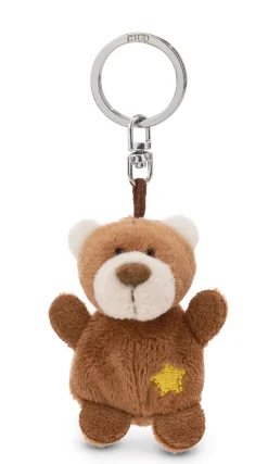 Schlüsselanhänger Bär mit Stern