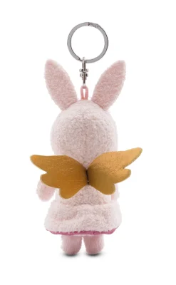 Schlüsselanhänger Dein Schutzengel Hase mit Herz