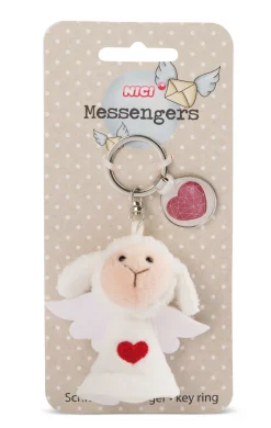 Schlüsselanhänger Engel mit Herz "Herz Symbol"