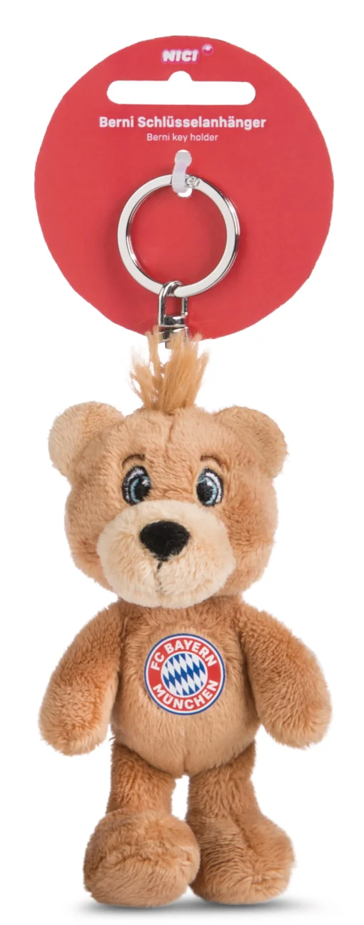 Schlüsselanhänger FC BAYERN Bär Berni NICI GREEN