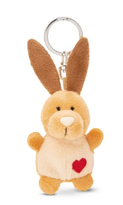Schlüsselanhänger Hase mit Herz