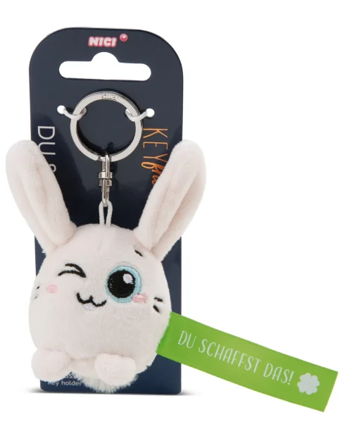 Schlüsselanhänger Hase "Du schaffst das!"