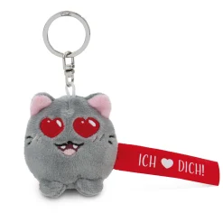 Schlüsselanhänger Katze "Ich Herz dich!"