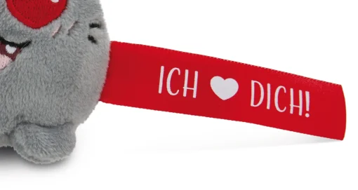 Schlüsselanhänger Katze "Ich Herz dich!"