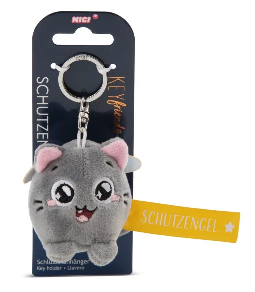 Schlüsselanhänger Katze "Schutzengel!"