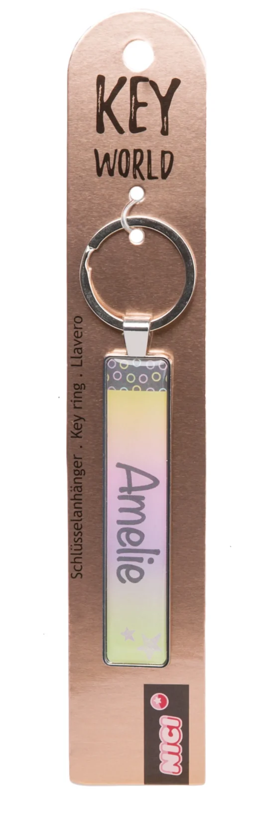 Schlüsselanhänger Key World 'Amelie'