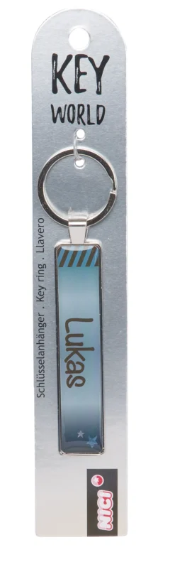 Schlüsselanhänger Key World 'Lukas'