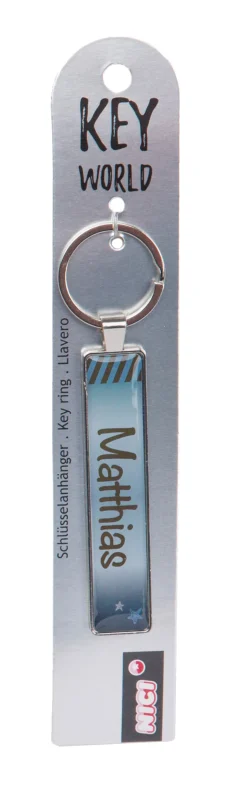Schlüsselanhänger Key World 'Matthias'